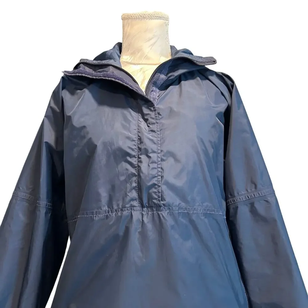 Vintage 90s The North Face Gore-Tex Navy Pullover Anorak Gorpcore Womens M